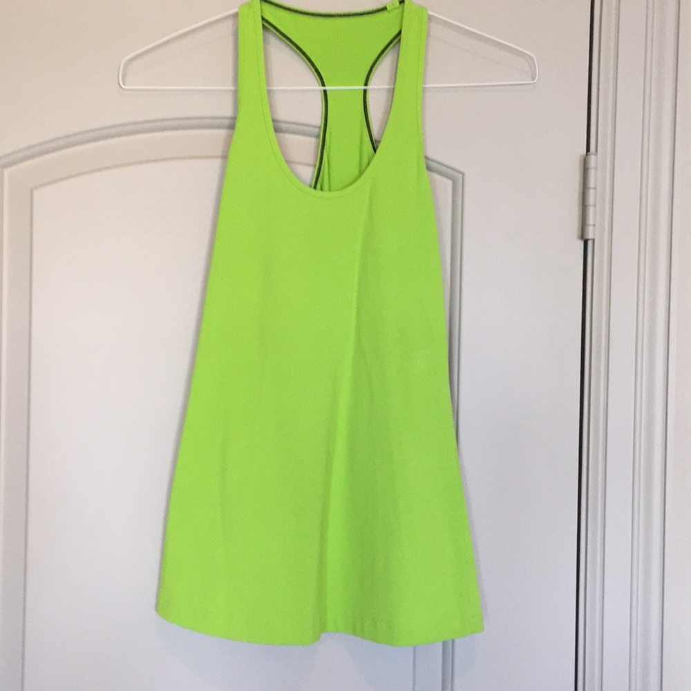 Lululemon Green Racerback Top